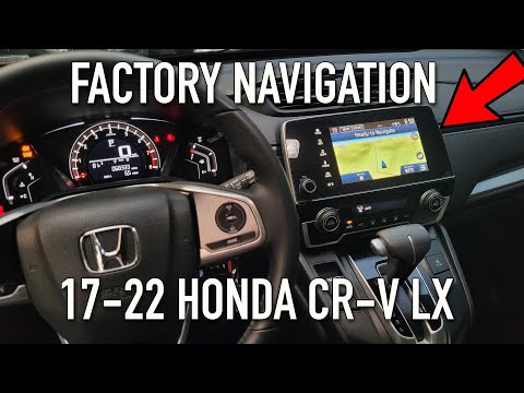 Видео: Обновление штатной навигационной стереосистемы для Honda CR-V 17–22 LX
