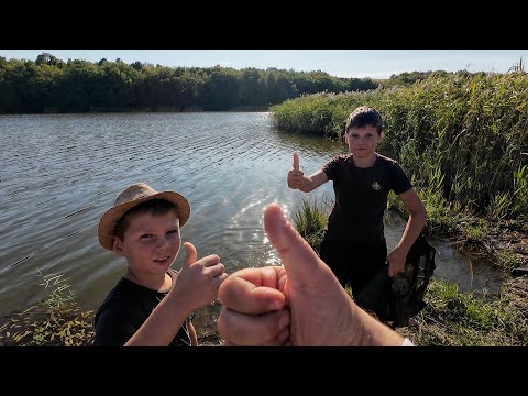 Видео: Невероятная рыбалка на крупного  карпа и амура.