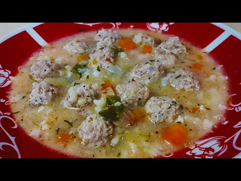 Видео: Суп с фрикадельками