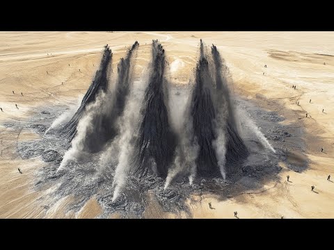 Видео: Они Срезали Поверхность Пустыни, Чтобы Высушить Воду, то Что Произошло Дальше Удивило Весь Мир
