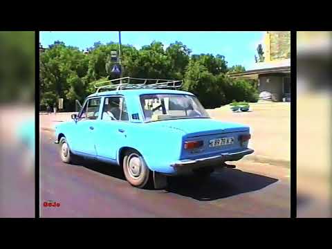 Видео: вождение в Красноярске (Driving in Krasnoyarsk Siberia Russia 1994)