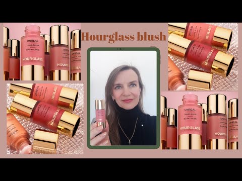 Видео: Hourglass новые жидкие румяна