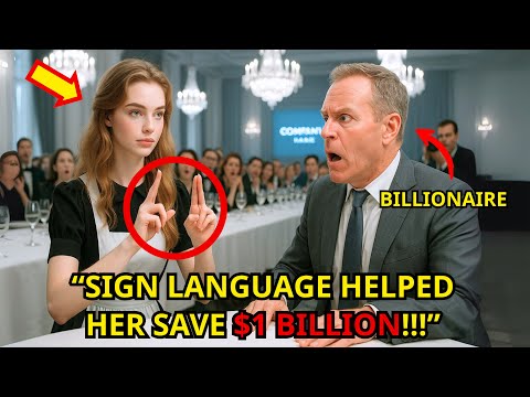 Видео: «Здесь никто не говорит на языке жестов?» — бушевал миллиардер, пока официантка не подошла ближе