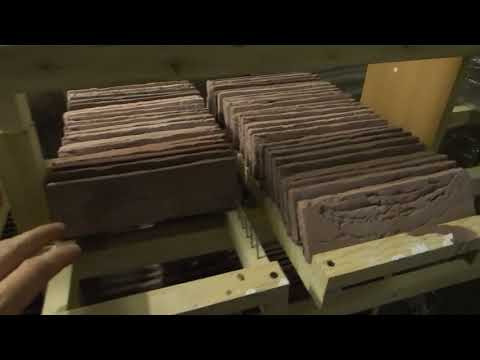 Видео: Сушилка для декоративного камня из гипса