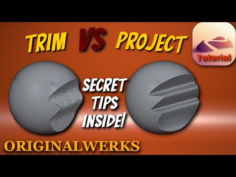 Видео: Учебник Nomad Sculpt: секретные советы и рекомендации по Trim VS Project.