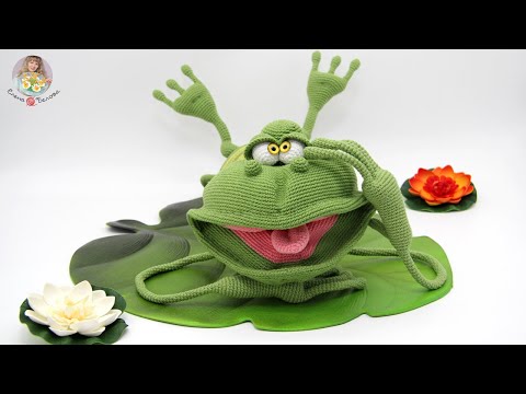 Видео: 🌼Большой ЛЯГУШОНОК🐸(крючком)