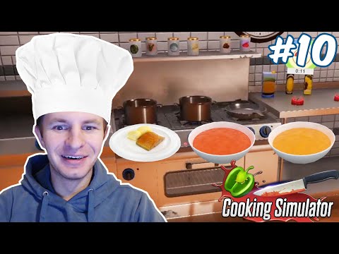 Видео: ГОТОВКА НИЛАМОПА: ТЫКВЕННЫЙ И ТОМАТНЫЙ СУП + СТЕЙК ЛОСОСЯ | COOKING SIMULATOR #10