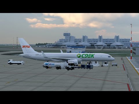 Видео: Минск - Казань | FF Boeing 757-200F RR | AviastarTU CDEK | UMMS - UWKD | X-Plane 12.3.0 r2