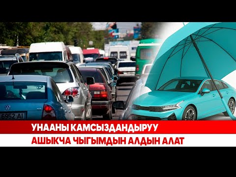 Видео: Унааны камсыздандыруу ашыкча чыгымдын алдын алат