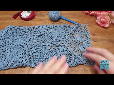 Видео: Часть 4* Плечи, рукава* Мастеркласс* Ананасовая курточка крючком*