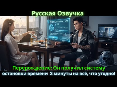 Видео: Перерождение: Он получил систему остановки времени – 3 минуты на всё, что угодно!