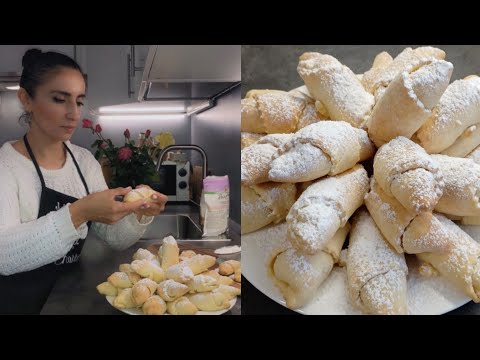 Видео: Ореховые трубочки Восхитительная рассыпчатая выпечка, #Печенье #Сигареты,  самый вкусный и лёгкий!!