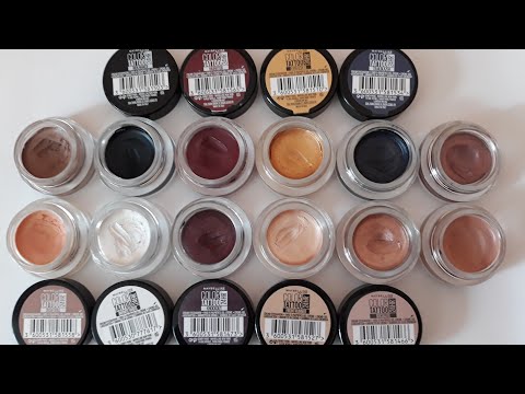 Видео: Тени Colortatoo от Maybelline. Обновлённая коллекция кремовых теней.