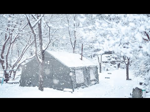 Видео: -16°C | СНЕГ и ШТОРМ Кемпинг в НАДУВНОЙ ПАЛАТКЕ, которая уютнее и расслабляет, чем дома