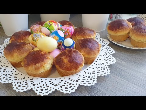 Видео: Пасхалный венок!Куличи маленькие!