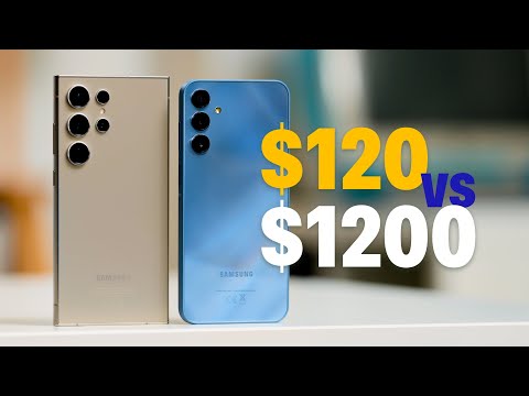 Видео: Бюджетный Galaxy A15 vs тяжелый премиум S24 Ultra. Зачем переплачивать?