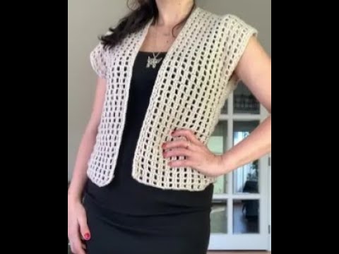 Видео: ЖИЛЕТ КРЮЧКОМ МК ДЛЯ НАЧИНАЮЩИХ