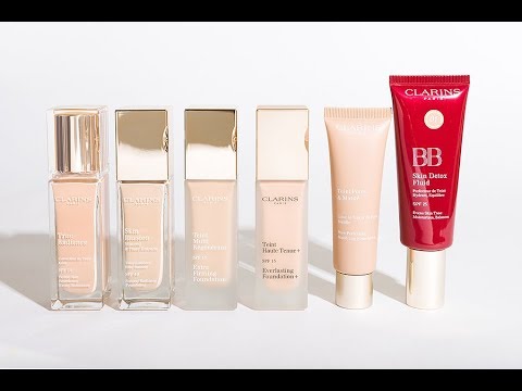 Видео: Тональные основы Clarins, все крема в одном видео!!!