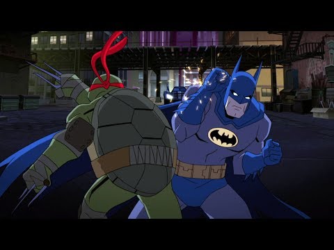 Видео: Черепахи против Бэтмена | Batman vs Teenage Mutant Ninja Turtles