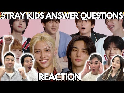 Видео: Stray Kids отвечают на вопросы друг о друге | РЕАКЦИЯ Teen Vogue!!
