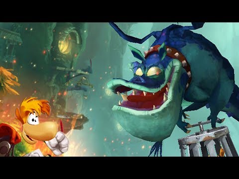 Видео: ДРАКОН ТАК И СКАЛИТСЯ! Я ИДУ СИНЕМОРДЫЙ! RAYMAN LEGENDS #2