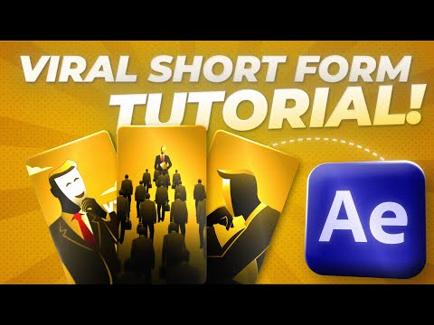 Видео: Как редактировать вирусные 3D-анимации в After Effects! (Полное руководство)
