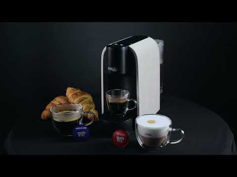 Видео: Как приготовить разные напитки на кофемашине Caffitaly System Volta S36