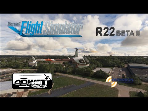Видео: Самый реалистичный вертолёт в MSFS! Robinson R22 от Cowan Simulations | Настоящий пилот вертолёта...