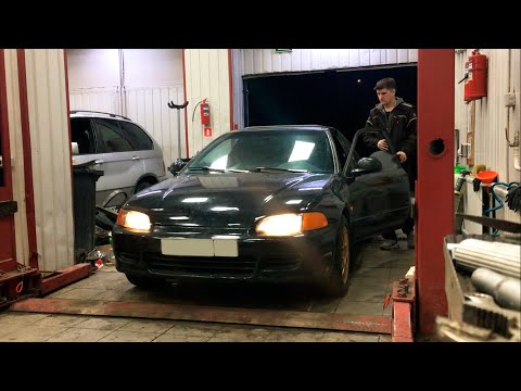 Видео: Honda Civic EG - переходим с карбюратора на инжектор (часть2)