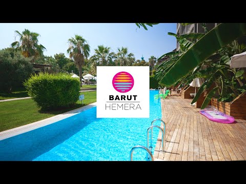 Видео: Barut Hemera. Обзор отеля с официальным представителем. Сиде, Турция.
