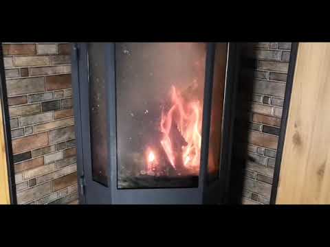 Видео: Камин МЕТА  РЕЙН  ( б/у 7лет)
