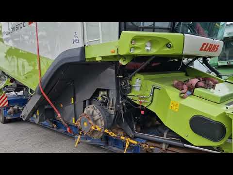 Видео: Claas Lexion 570 + Capello і вперед до клієнта