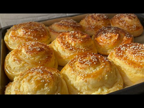 Видео: Булочки с сыром — мягкие, воздушные, как пух! Невероятно вкусный рецепт!