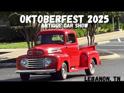 Видео: OKTOBERFEST 2025 — Выставка старинных автомобилей, Ливан, Теннесси