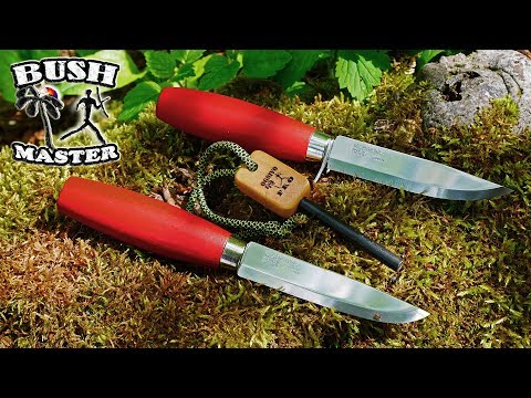 Видео: Нож Mora Classic 2 против Mora Classic 612. Ножи для леса.