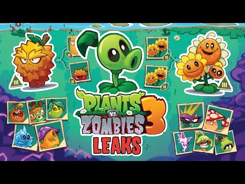 Видео: Новые растения, зомби и слияния в Plants vs. Zombies 3! БОЛЬШИЕ УТЕЧКИ!