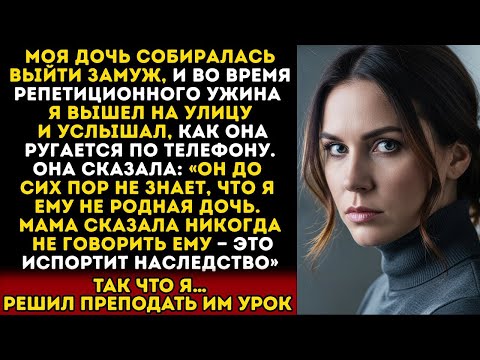 Видео: Я УСЛЫШАЛ, КАК ДОЧЬ СКАЗАЛА: «ОН МНЕ НЕ ОТЕЦ». ЭТО БЫЛО ЗА НОЧЬ ДО СВАДЬБЫ