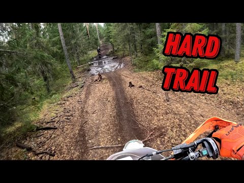 Видео: HARD TRAIL 2 ой этап новички ЭНДУРО