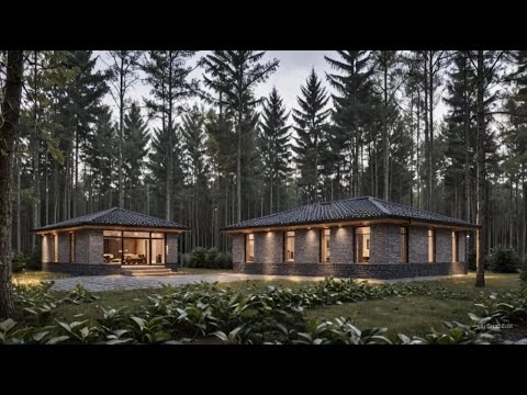 Видео: Комплекс из дома, бани и гаража