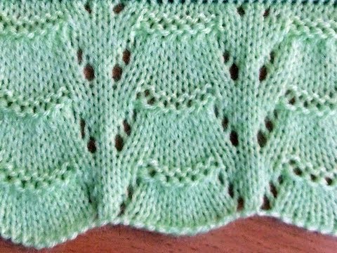 Видео: Очень легкий ажурный узор