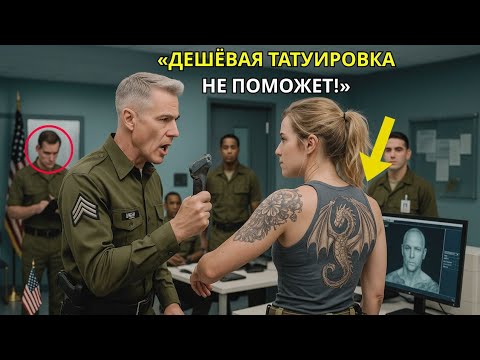 Видео: Над её татуировкой смеялись на секретной базе — пока не узнали: она знак элитного ударного отряда