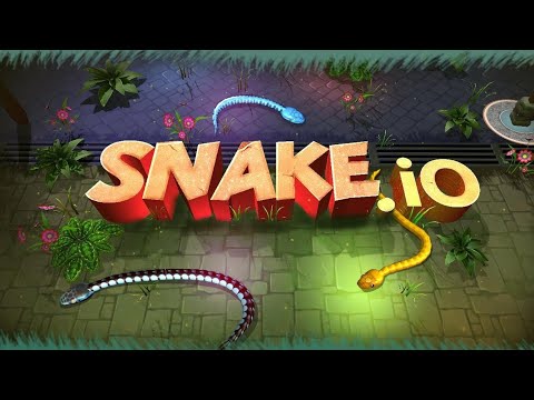 Видео: я играю в игру snake.io