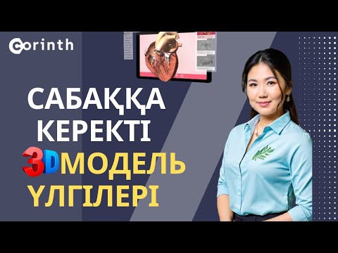 Видео: 3D модель үлгілері. Мұғалімдерге қажетті платформа