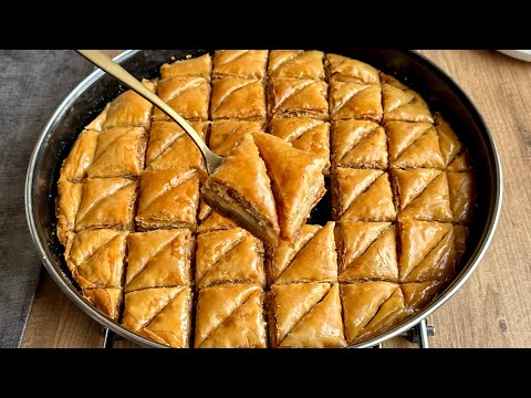 Видео: Делаю уже 20 лет✋🏻 ЭТО САМЫЙ ПРОСТОЙ САМЫЙ КРАСИВЫЙ СПОСОБ ПРИГОТОВЛЕНИЯ ПАКЛАВЫ
