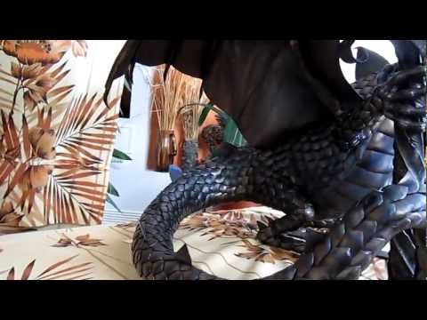 Видео: кованый дракон