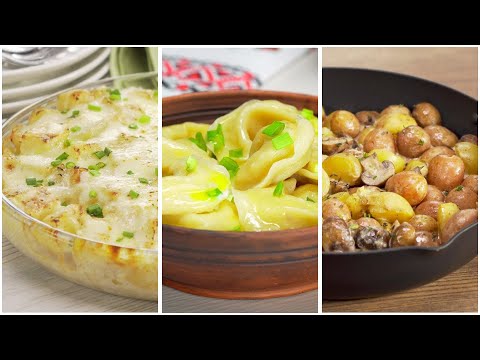 Видео: Вкусные БЛЮДА ИЗ КАРТОФЕЛЯ БЕЗ МЯСА И РЫБЫ. Рецепты от Всегда Вкусно!