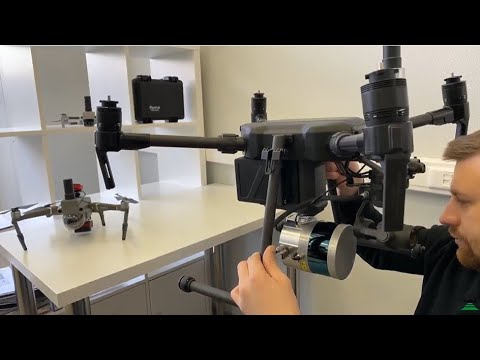 Видео: Лазерное сканирование с БПЛА. TOPODRONE Lidar