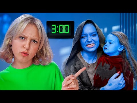 Видео: Амелка извика СИНЬОТО БЕБЕ! Ще бъде ли опасно? Страшни истории за тийнейджъри