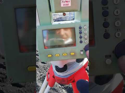 Видео: Засечка Leica TS06