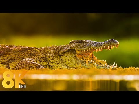 Видео: 8K Дикая природа Квазулу-Натала, Южная Африка — Дикие животные Африки и звуки саванны - 7 ЧАСОВ